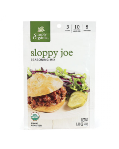 Simply Organic Sloppy Joe Seasoning Mix, 1.41 oz.