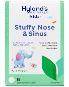 Hyland's Kid's Stuffy Nose & SInus, 50 Tabs