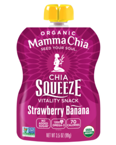 Mamma Chia Squeeze Strawberry Banana - Main