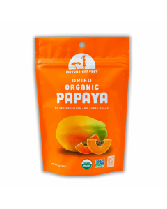 Mavuno Harvest Organic Dried Papaya - Front view