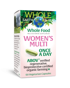 Natural Factors Women’s Once A Day Multivitamin & Mineral, 60 Vegetarian Capsules - Front view