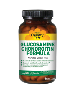 Country Life Glucosamine Chondroitin Formula, 90 Capsules