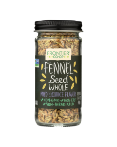 Frontier Co-op Fennel Seed Whole, Front