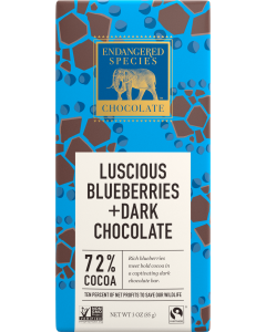 Endangered Species Luscious Blueberries + Dark Chocolate