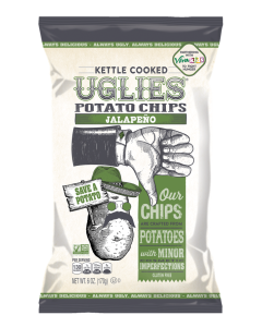 Uglies Kettle Cooked Potato Chips, Jalapeno Flavor