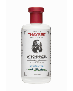 Thayers Alcohol-Free Unscented Witch Hazel Toner, 12 fl. oz.