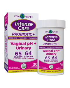 Vital Planet Intense Care Vaginal pH & Urinary Probiotics - Front view