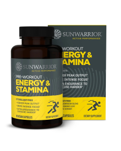 Sunwarrior Pre-Workout Energy & Stamina - Front view