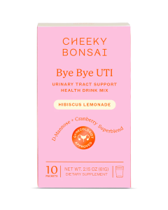 Cheeky Bonsai Bye Bye UTI Drink Mix - Front view