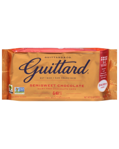 Guittard SemiSweet Chocolate Baking Chips - Front view