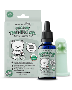 Legendairy Milk Organic Baby Teething Gel - Front view