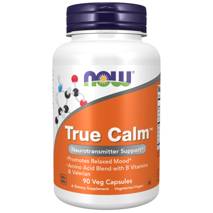 NOW Foods True Calm™ - 90 Veg Capsules