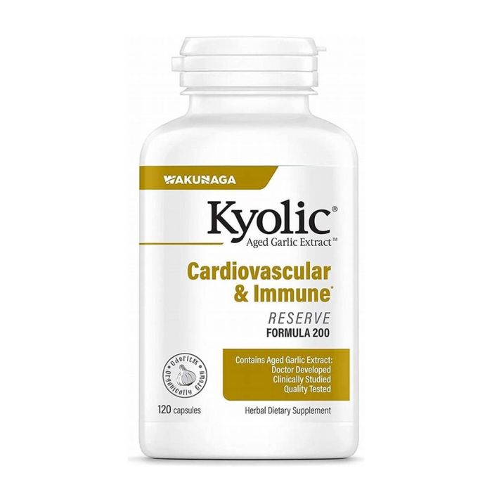 Kyolic Reserve Aged Garlic Extract - Front view