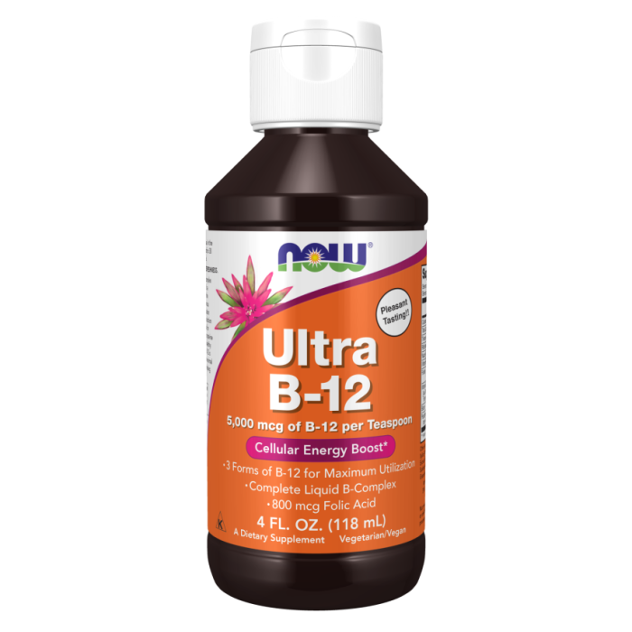 NOW Foods Ultra B-12 Liquid - 4 oz.