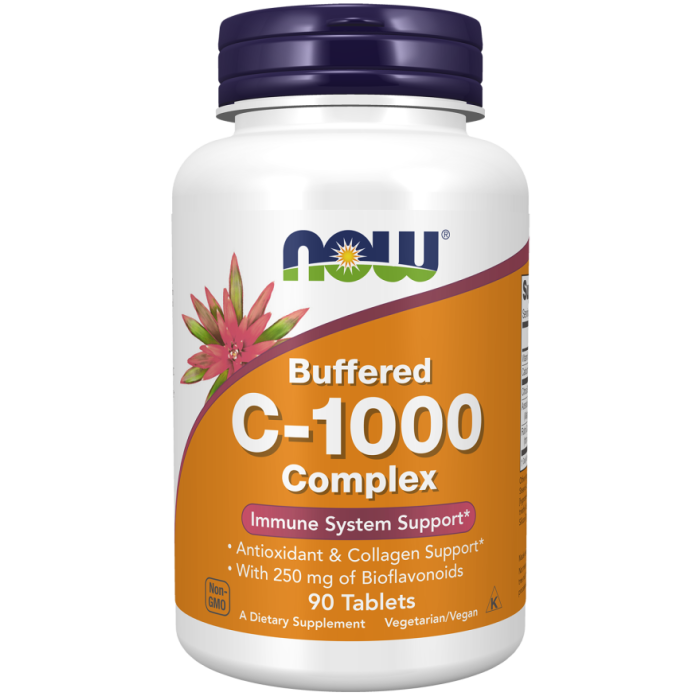 NOW Foods Vitamin C-1000 Complex - 90 Tablets