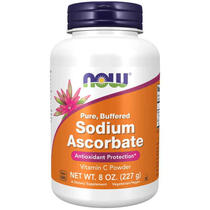 NOW Foods Sodium Ascorbate Powder - 8 oz.