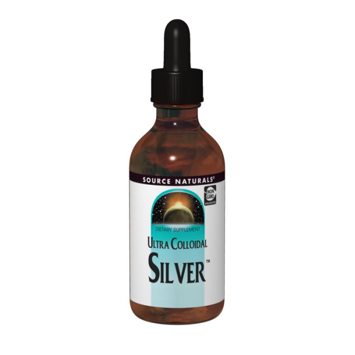 Source Naturals Ultra Colloidal Silver Liquid, 4 fl. oz.