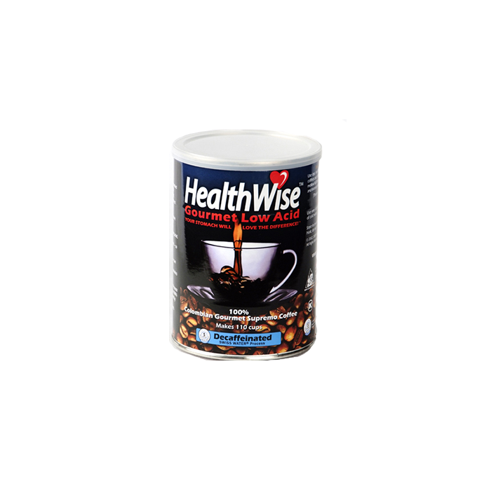 HealthWise 100% Colombian Gourmet Supremo Decaf Coffee, 12 oz.