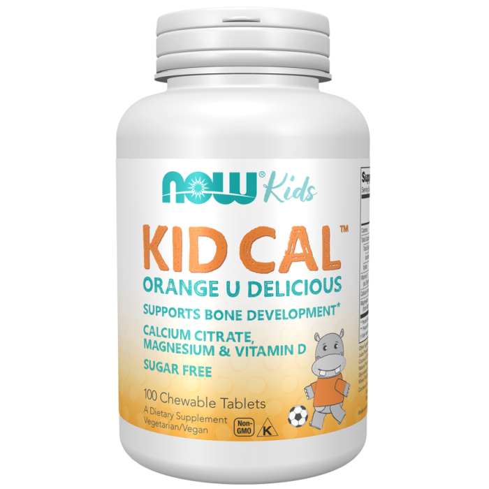 NOW Foods Kid Cal™ - 100 Chewables