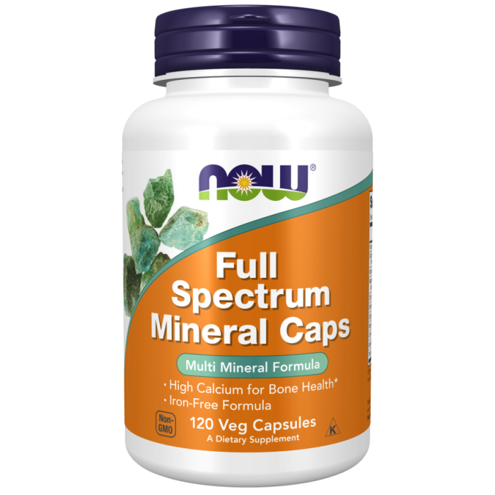 NOW Foods Full Spectrum Mineral Caps - 120 Capsules