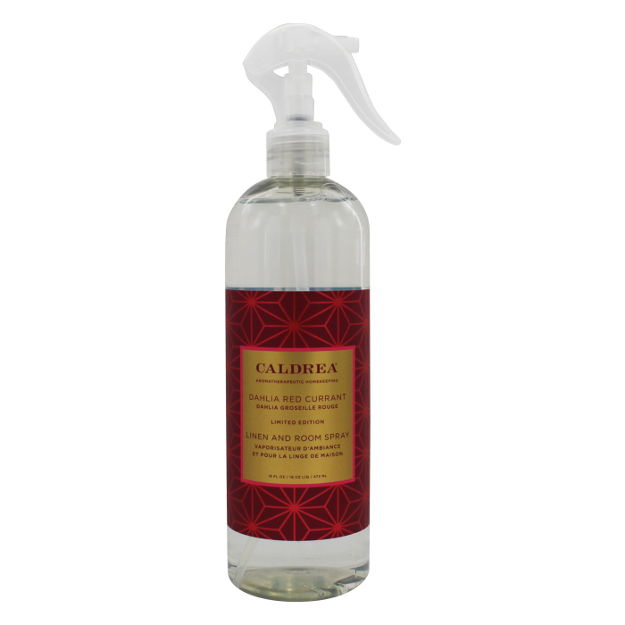 Caldrea - Linen And Room Spray Dahlia Red Currant - 16 fl. oz.