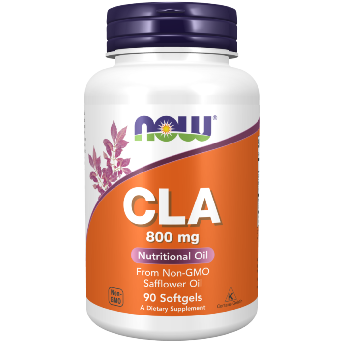 NOW Foods CLA (Conjugated Linoleic Acid) 800 mg - 90 Softgels