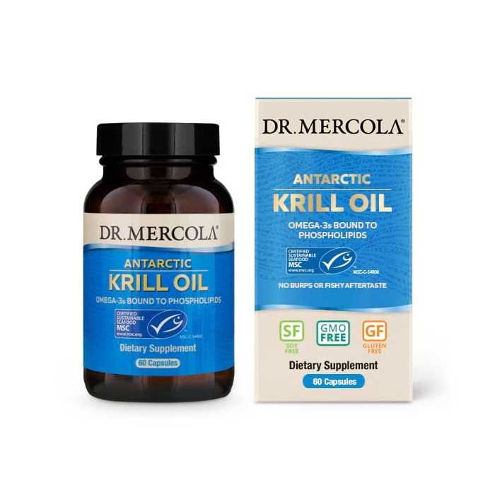 Dr. Mercola Krill Oil, 60 Capsules