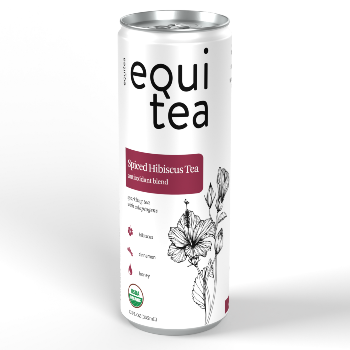 Equitea Spiced Hibiscus Tea - Front view