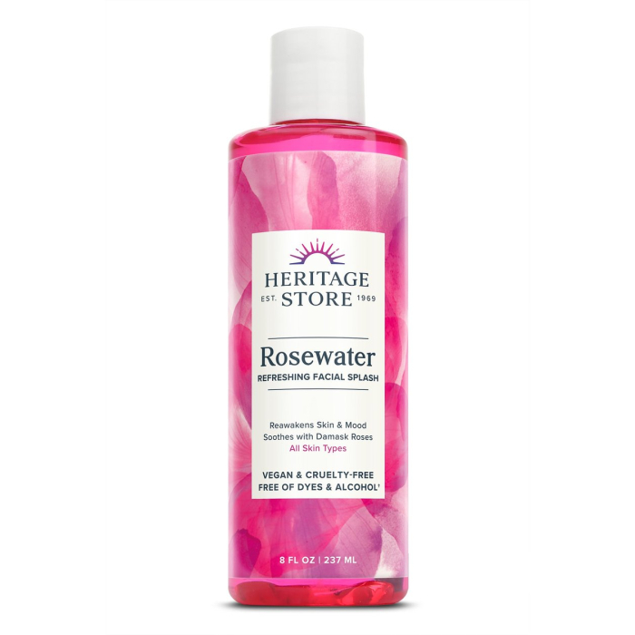 Heritage Rose Petals Rosewater, 8 fl. oz.