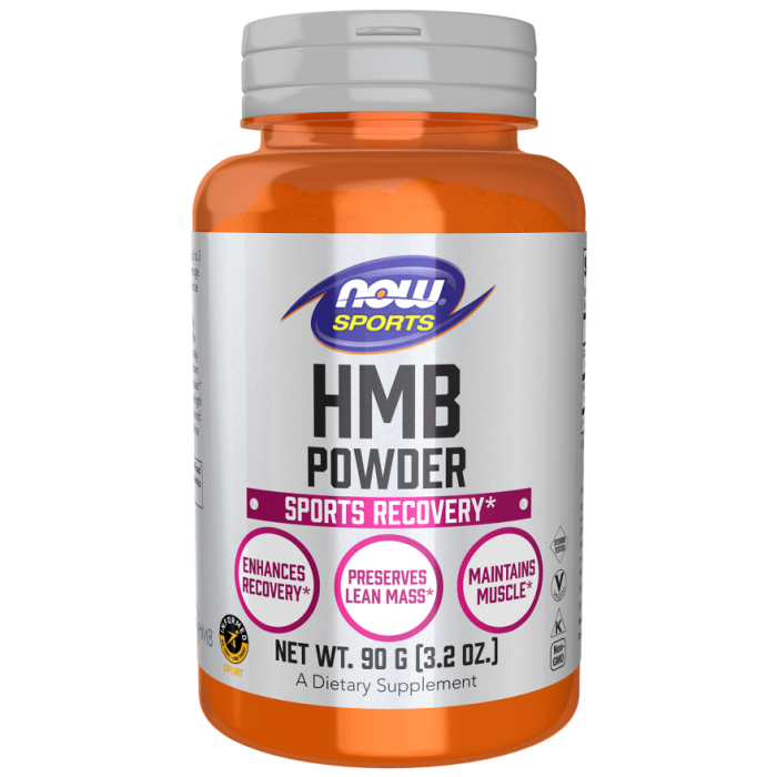 NOW Foods HMB Powder - 90 g (3.2 oz.)