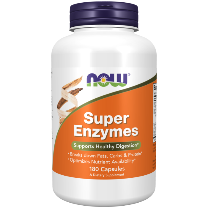 NOW Foods Super Enzymes - 180 Capsules