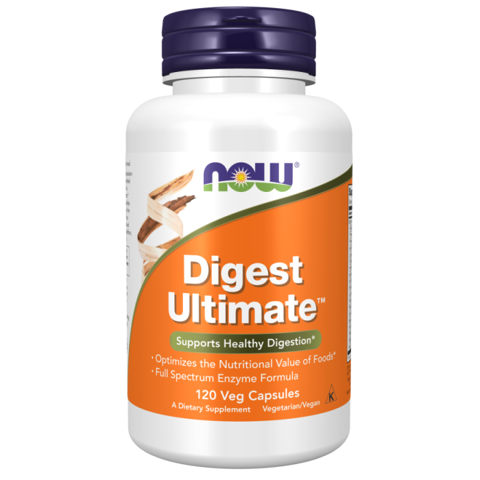 NOW Foods Digest Ultimate™ - 120 Veg Capsules