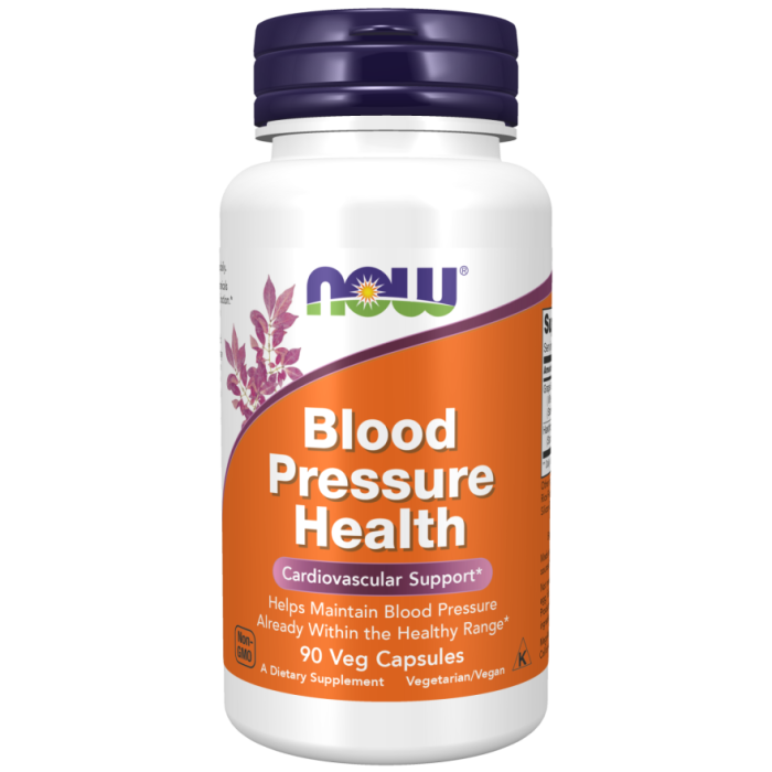 NOW Foods Blood Pressure Health - 90 Veg Capsules