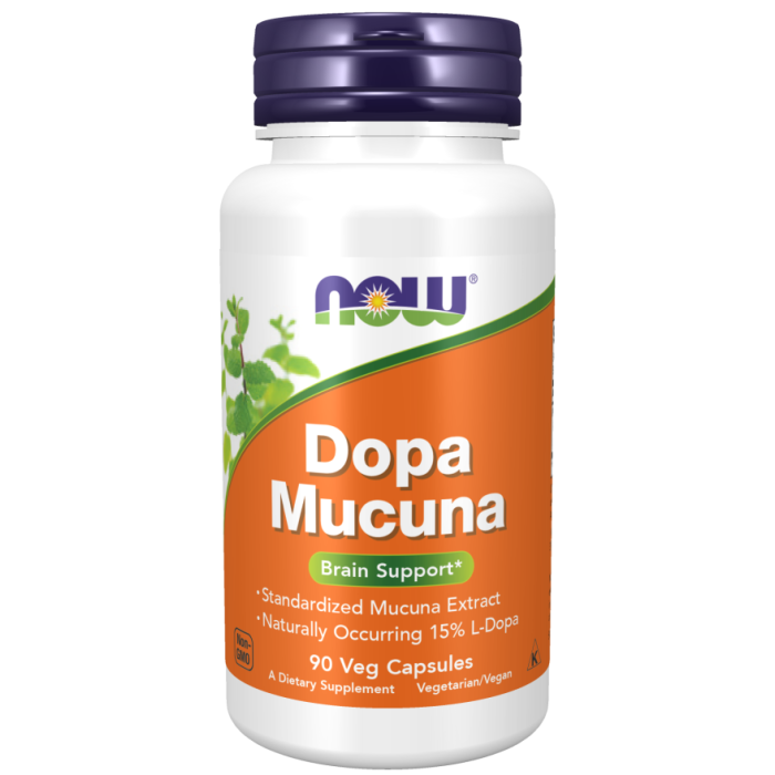 NOW Foods Dopa Mucuna - 90 Veg Capsules