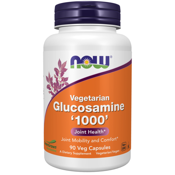 NOW Foods Glucosamine '1000' (Vegetarian) - 90 Veg Capsules