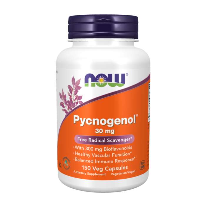 NOW Foods Pycnogenol® 30 mg - 150 Veg Capsules