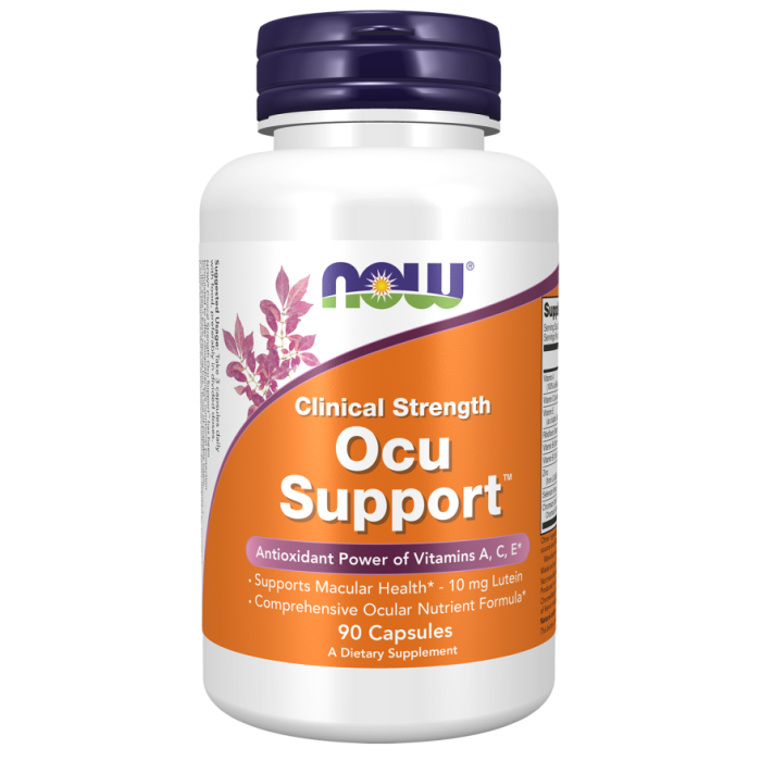 NOW Foods Ocu Support™ Clinical Strength - 90 Capsules