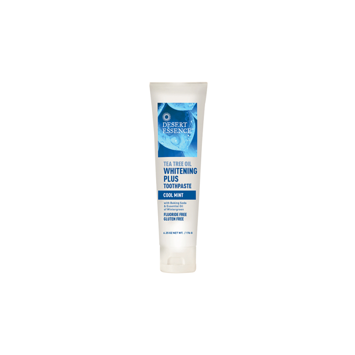 Desert Essence Whitening Plus Cool Mint Toothpaste, 6.25 oz.