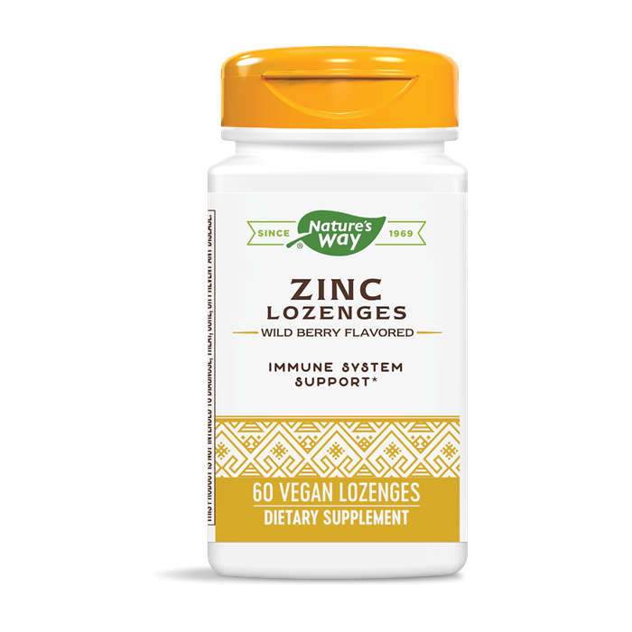 Nature's Way Zinc, 60 Lozenges