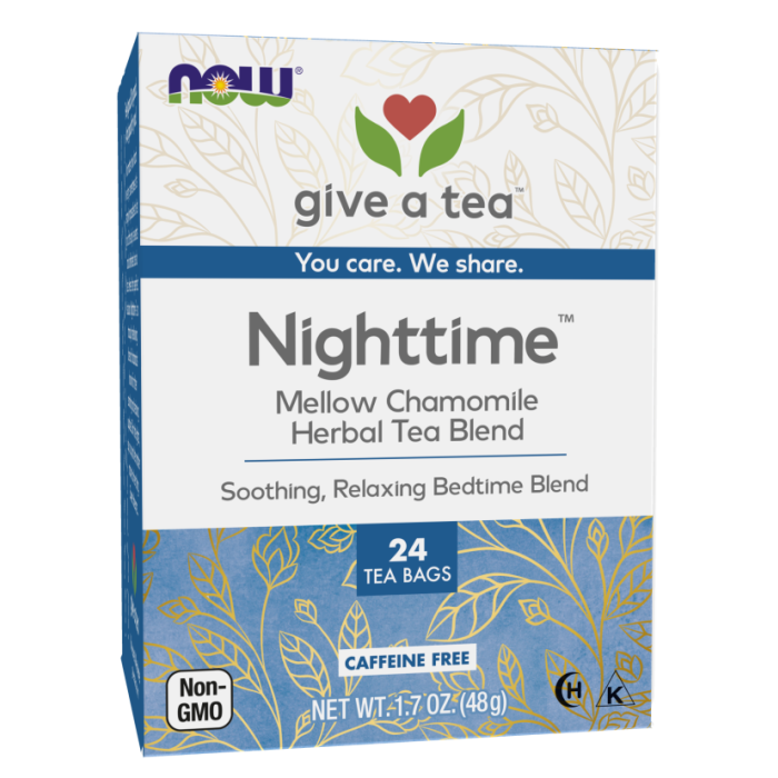 NOW Foods Nighttime™ Tea - 24 Tea Bags