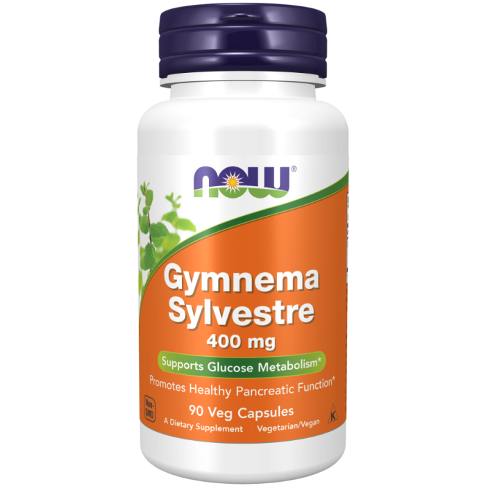 NOW Foods Gymnema Sylvestre 400 mg - 90 Veg Capsules