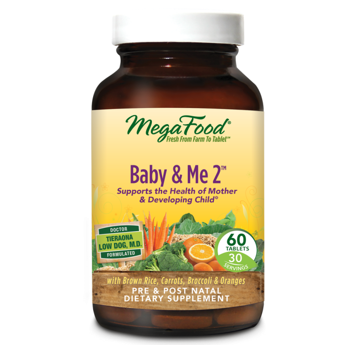 MegaFood Baby & Me 2, 60 Tablets