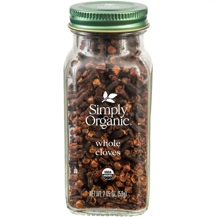 Simply Organic Whole Cloves - Front view