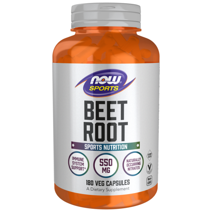 NOW Foods Beet Root - 180 Veg Capsules