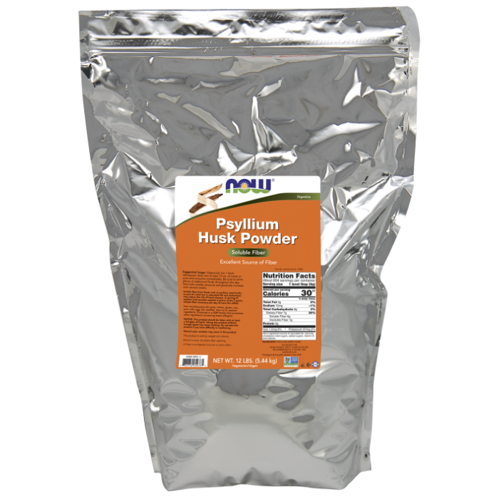 NOW Foods Psyllium Husk Powder - 12 lbs.