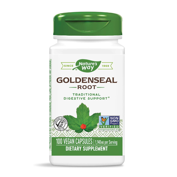 Nature's Way Goldenseal Root, 100 Capsules