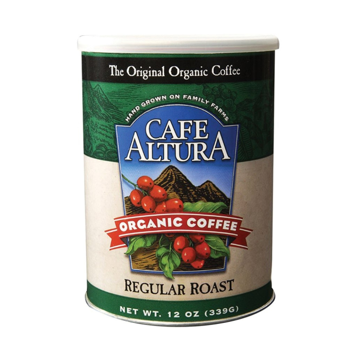 Cafe Altura Regular Roast Organic Coffee, 12 oz.