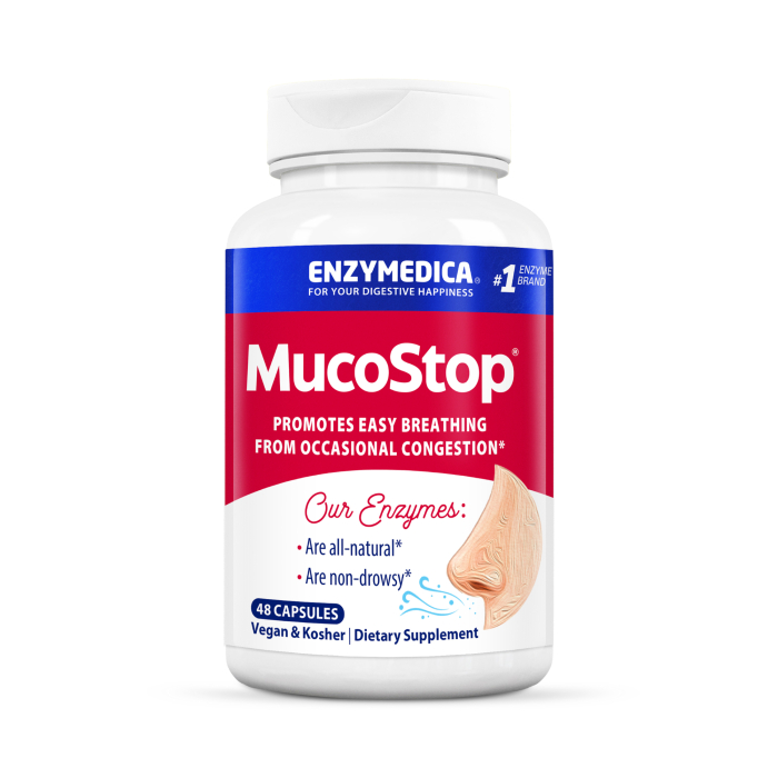 Mucustop 48 capsules - Main