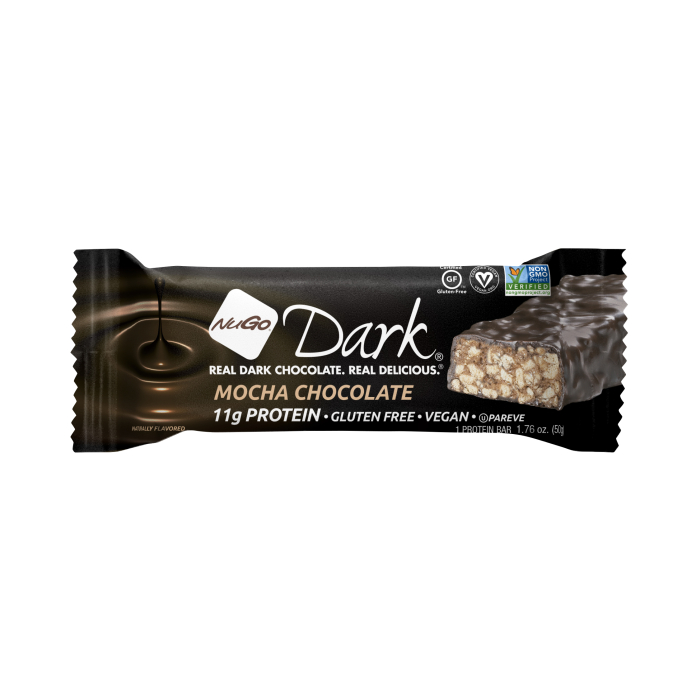 NuGo Dark Mocha Chocolate Bar