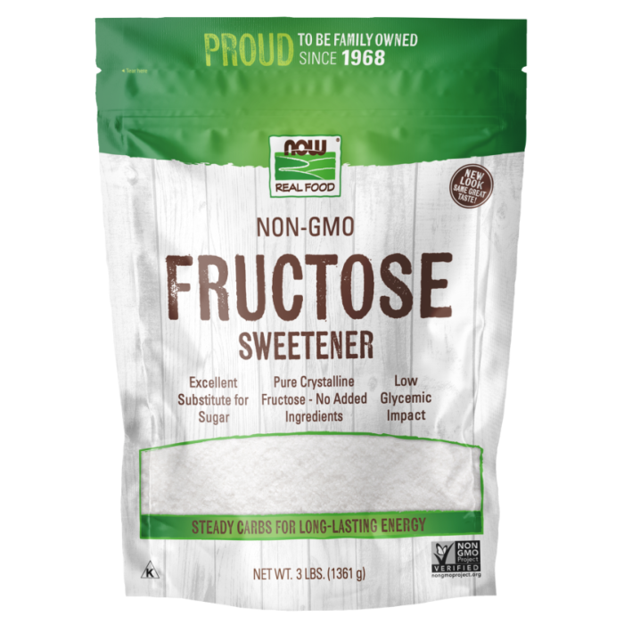 NOW Foods Fructose - 3 lbs.